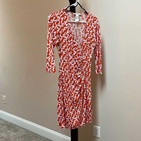 Laundry by Design Red and White Dress - Picture 1 of 3